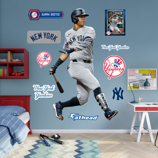 New York Yankees: Juan Soto         - Officially Licensed MLB Removable     Adhesive Decal