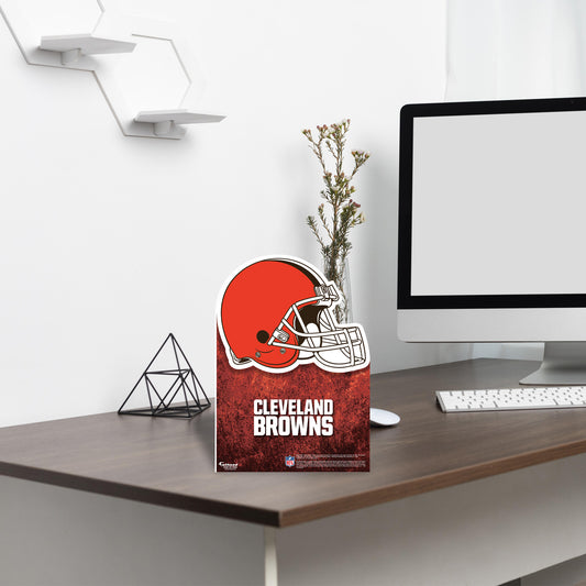 Cleveland Browns:  Logo  Mini   Cardstock Cutout  - Officially Licensed NFL    Stand Out