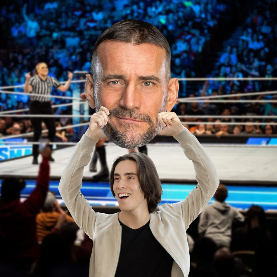 CM Punk - Big Head - Official WWE - WWE - Foam Core Cutout