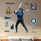 Life-Size Athlete +13 Decals  (45"W x 93"H) 