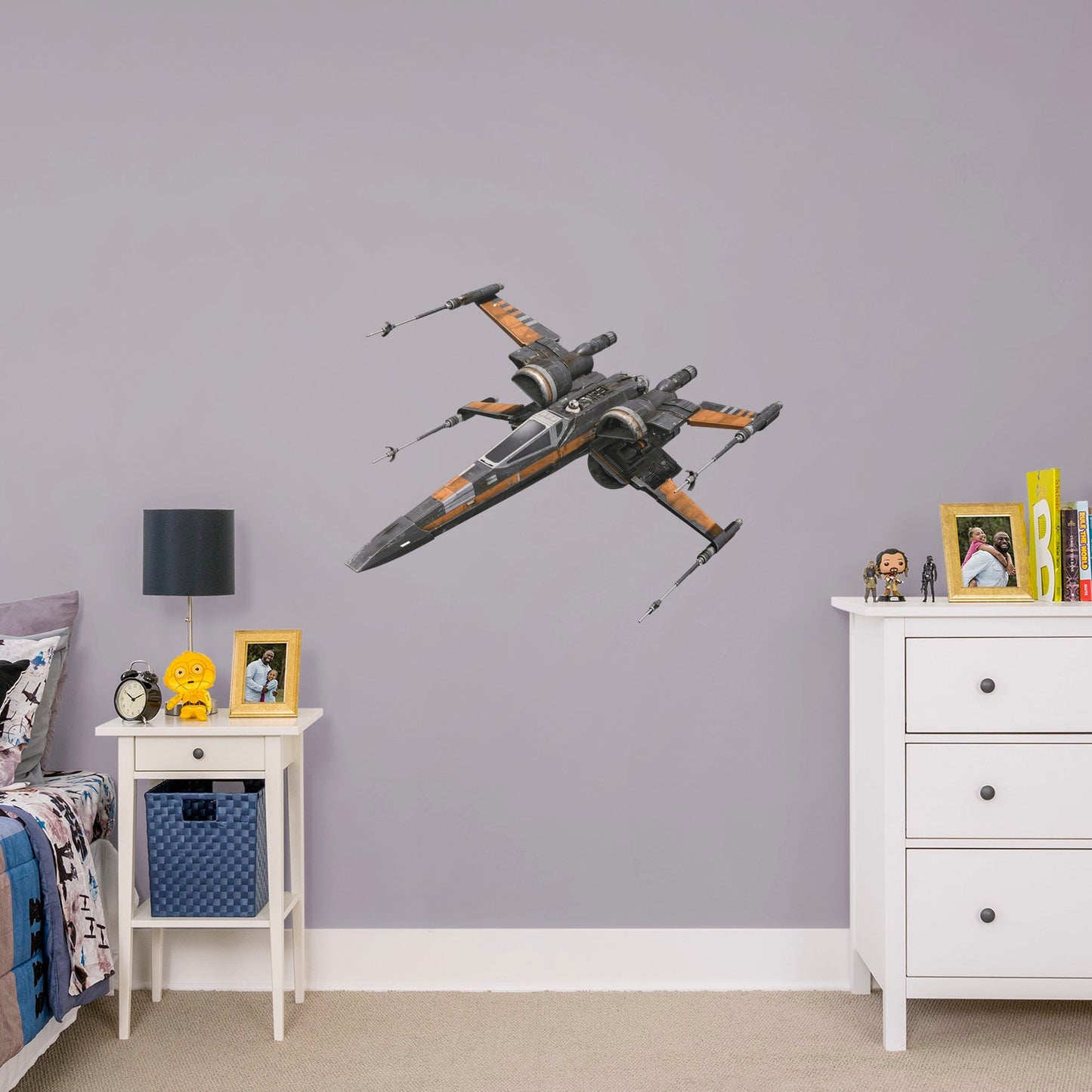 Star Wars: The Last Jedi Poe's X-Wing - Officially Licensed Removable Wall Decal