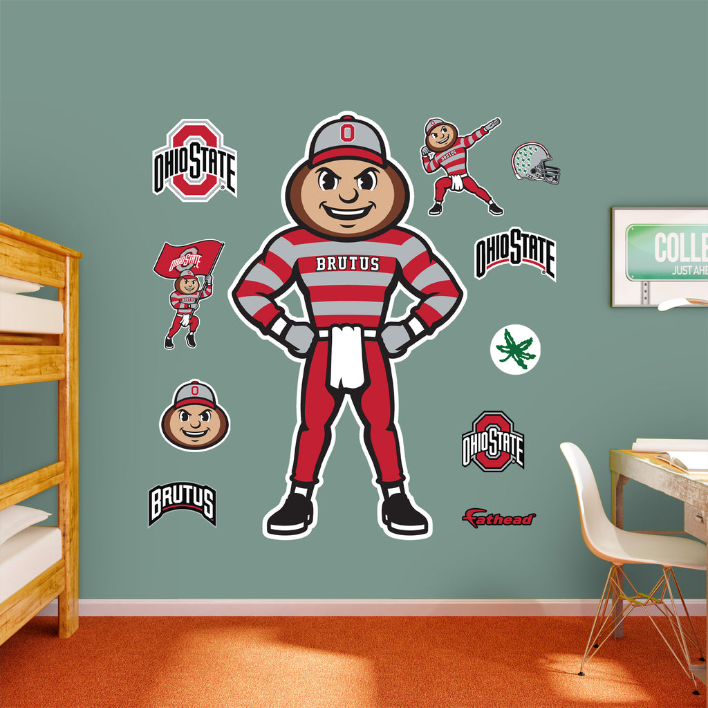 Life-Size Mascot Character +10 Decals  (54"W x 78"H)