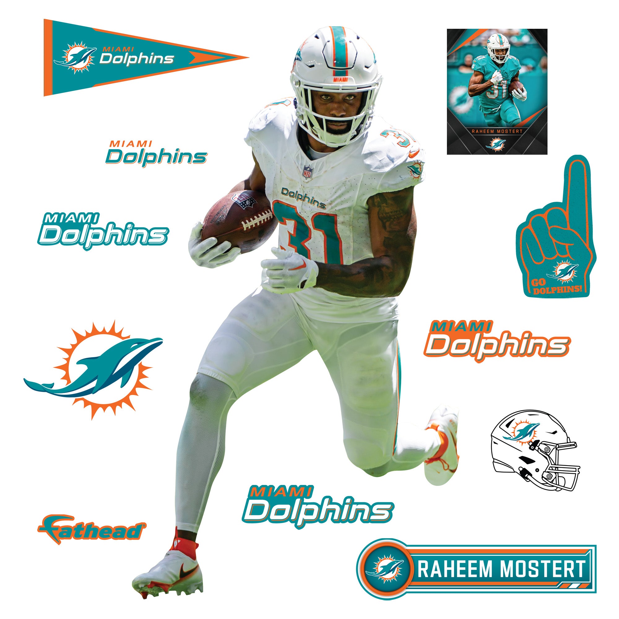 Miami Dolphins Decals & Wall Decor – tagged 