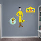 Curious George: Ted RealBig        - Officially Licensed NBC Universal Removable Wall   Adhesive Decal