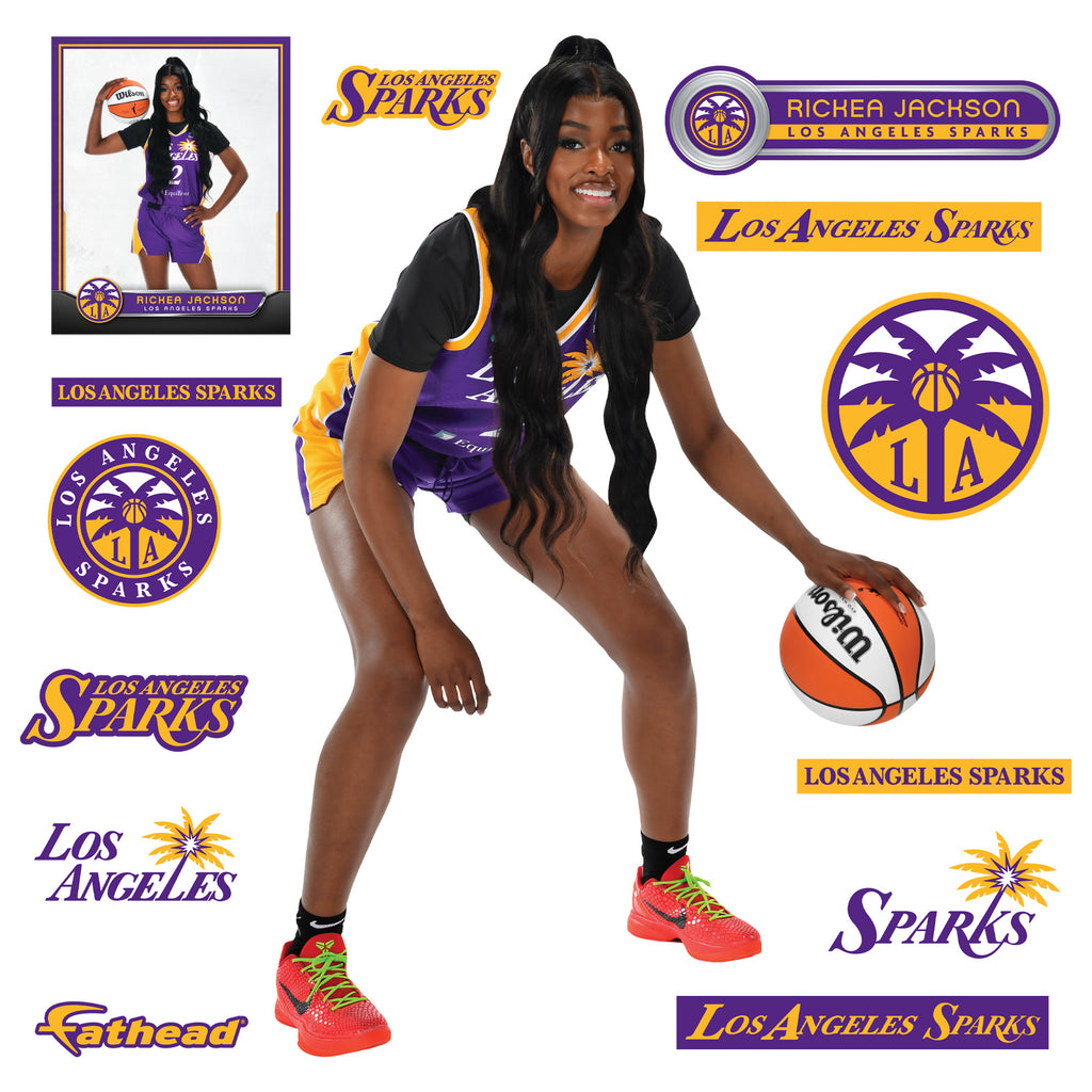 Life-Size Athlete +13 Decals  (45"W x 70"H) 