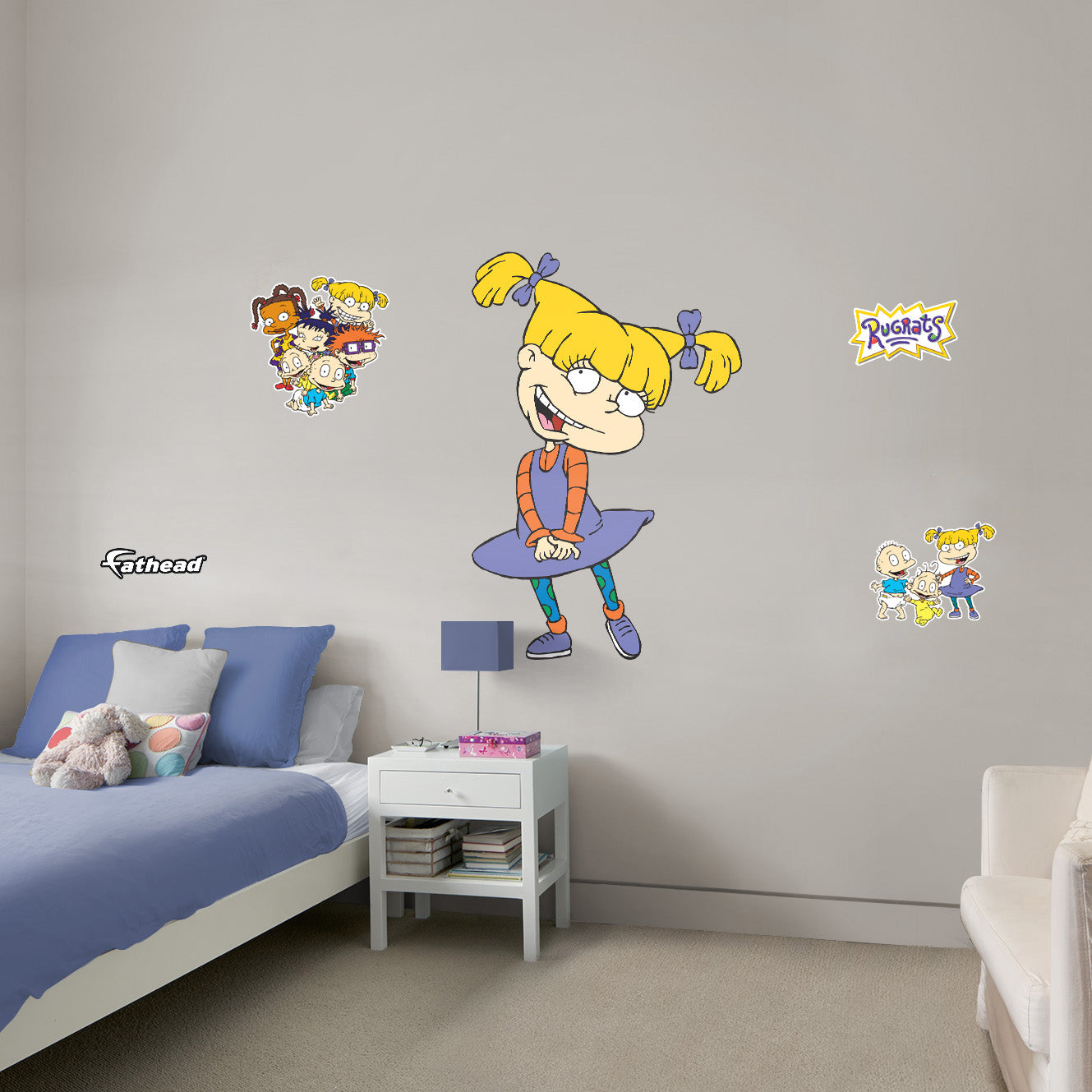 Giant Character +4 Decals (34.5"W x 53"H)