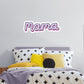 Mama Purple Mini Hearts        - Officially Licensed Big Moods Removable     Adhesive Decal
