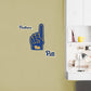 Pittsburgh Panthers:    Foam Finger        - Officially Licensed NCAA Removable     Adhesive Decal