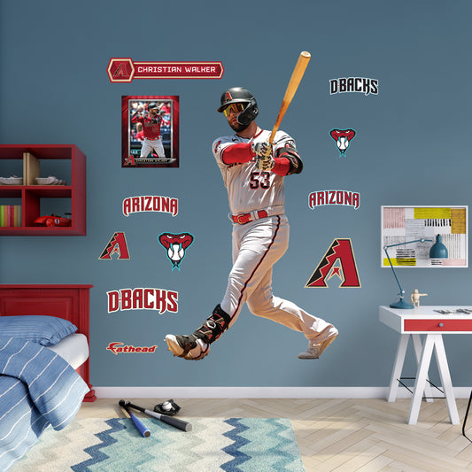 Houston Astros: Orbit 2021 Mascot - MLB Removable Wall Adhesive Wall Decal Giant Athlete +2 Wall Decals 33W x 50H