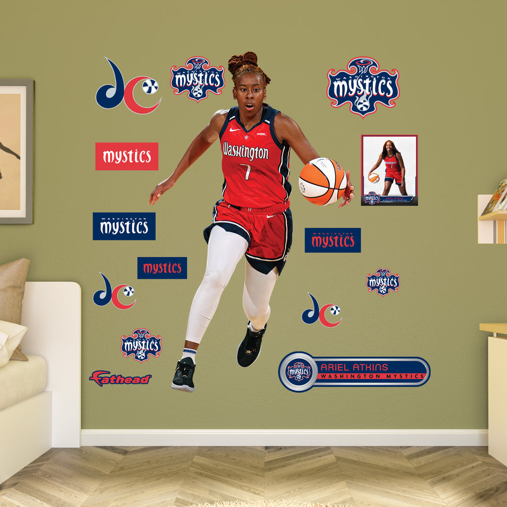 Life-Size Athlete +14 Decals  (47"W x 77"H)