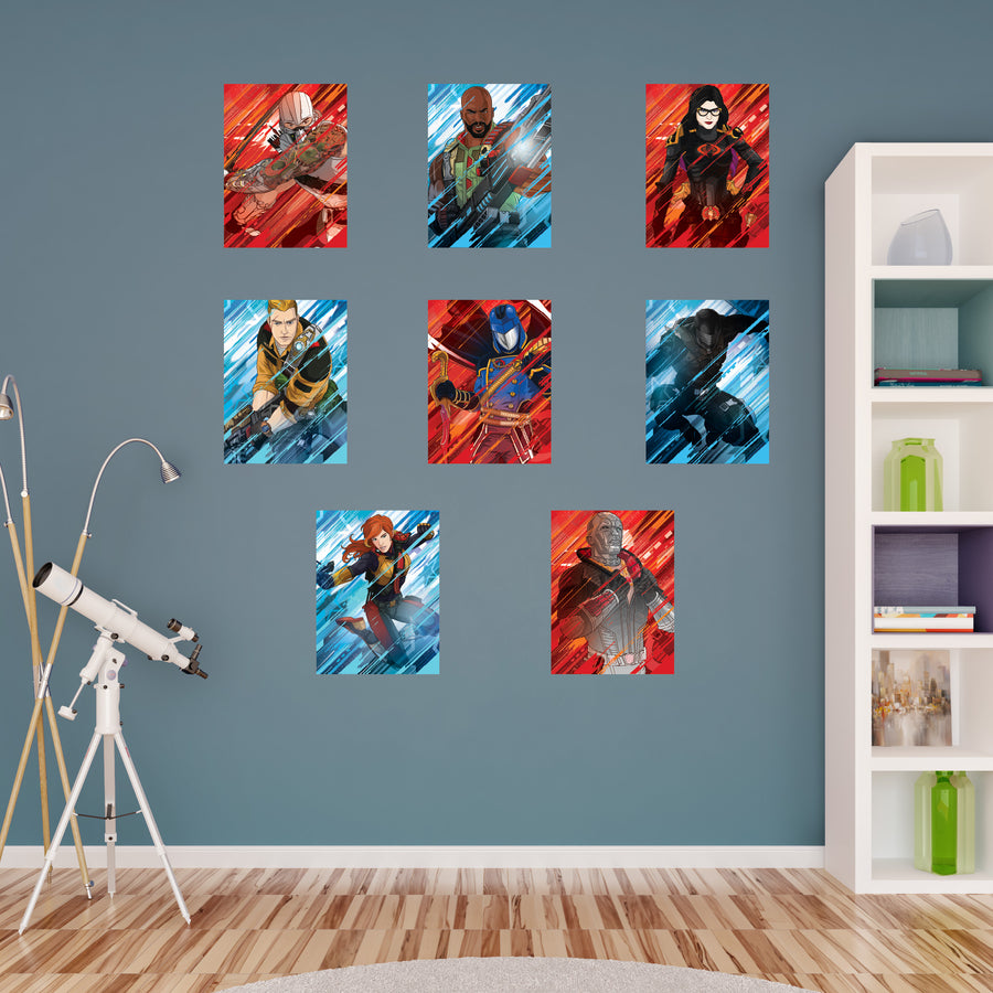 G.I. Joe - Graphic - Peel & Stick Poster Collection - Official Hasbro - Reusable Vinyl Wall Decals