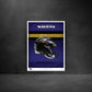 Baltimore Ravens - Helmet Series - Peel & Stick Poster - Official NFL - Reusable Vinyl Wall Decal