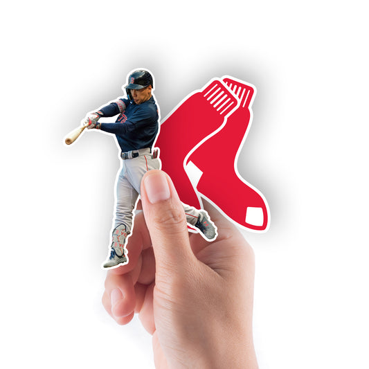 Boston Red Sox: Masataka Yoshida 2023 Minis        - Officially Licensed MLB Removable     Adhesive Decal