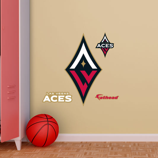 Las Vegas Aces:  2023 Logo        - Officially Licensed WNBA Removable     Adhesive Decal