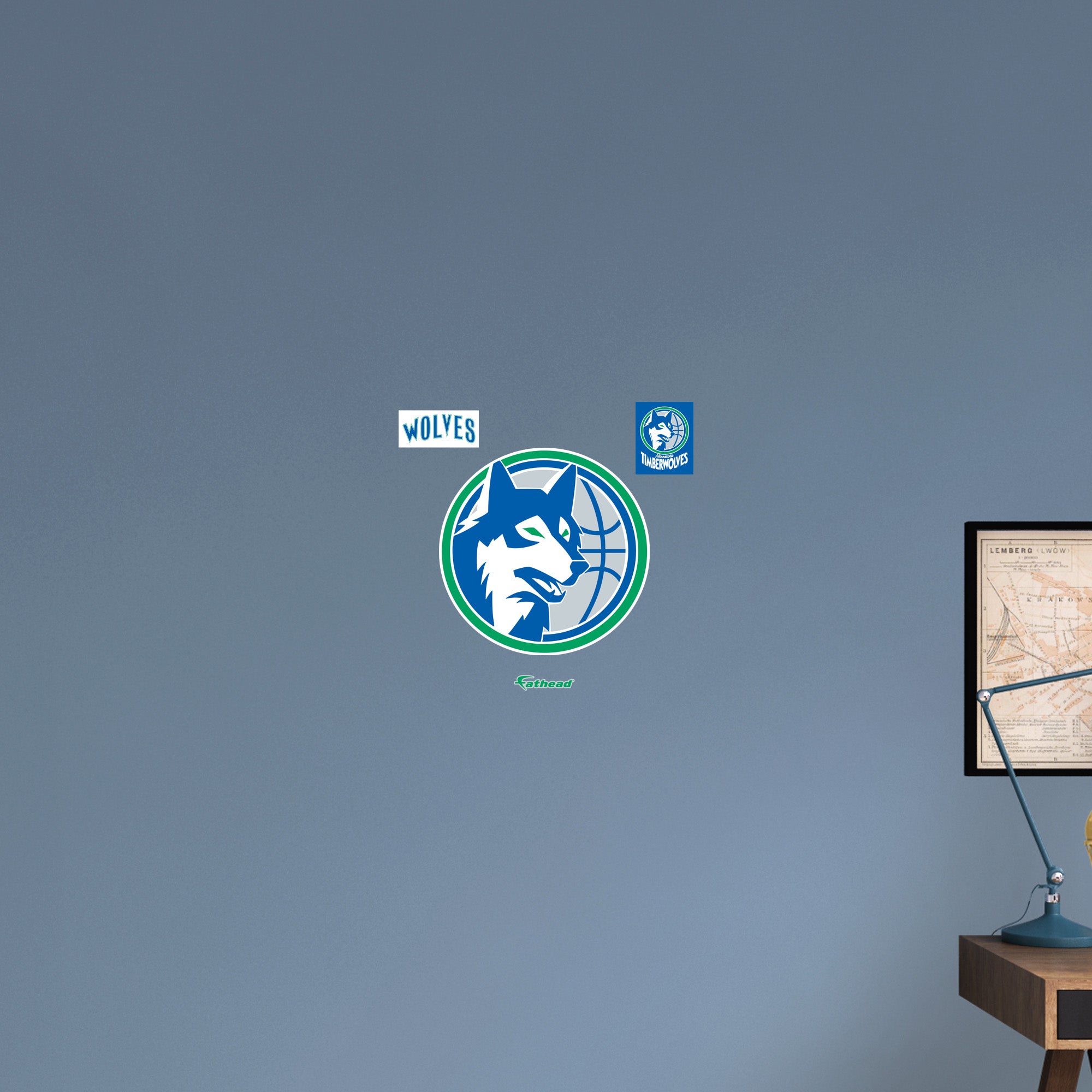 Minnesota Timberwolves - RealBig Classic Logo Collection - Official NB ...