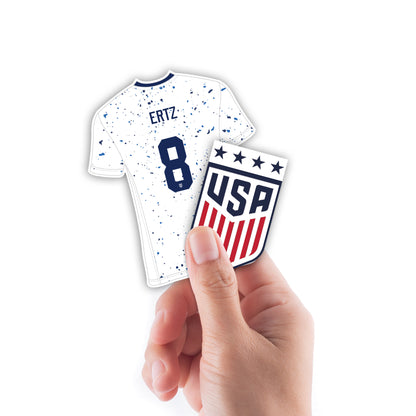 Julie Ertz 2023 Player Collection Minis        - Officially Licensed USWNT Removable     Adhesive Decal