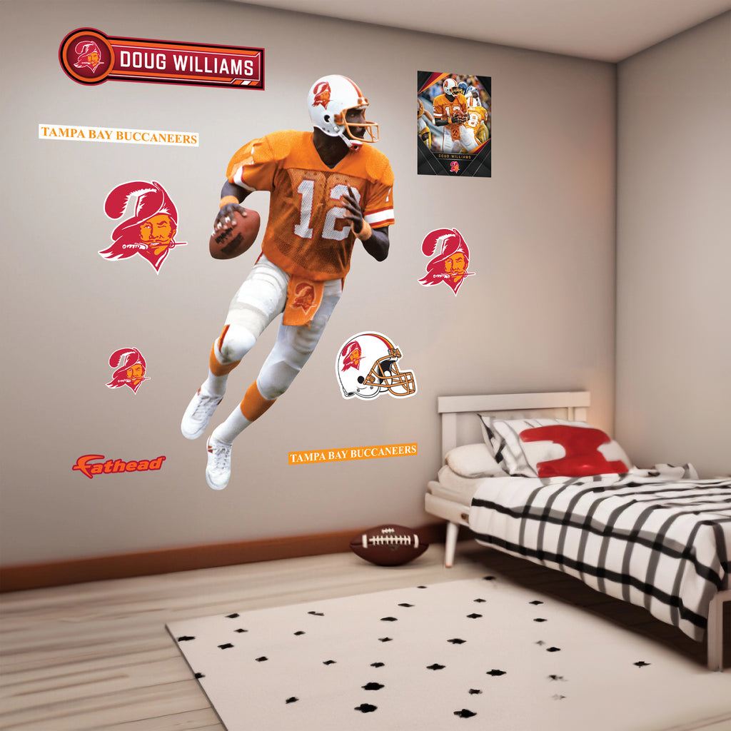 Life-Size Athlete +11 Decals  (50"W x 75"H)