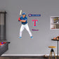 Texas Rangers: Wyatt Langford         - Officially Licensed MLB Removable     Adhesive Decal