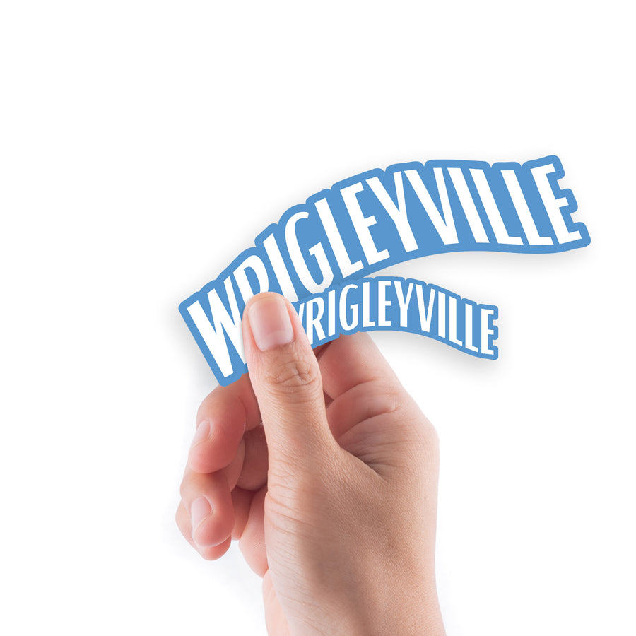 Chicago Cubs - 5 Logo Minis (Mixed Sizes) - Official MLB - Wrigleyville City Connect - Reusable Vinyl Decals