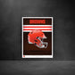 Cleveland Browns - Helmet Series - Peel & Stick Poster - Official NFL - Reusable Vinyl Wall Decal