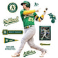 Life-Size Athlete +10 Decals  (50"W x 78"H) 