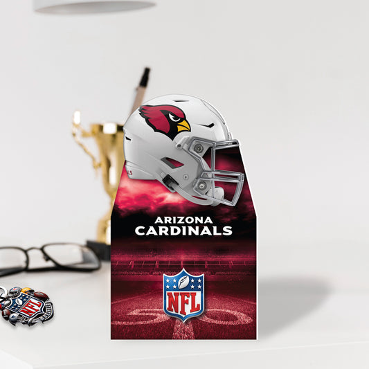 Arizona Cardinals:  Helmet Stand Out Mini   Cardstock Cutout  - Officially Licensed NFL    Stand Out