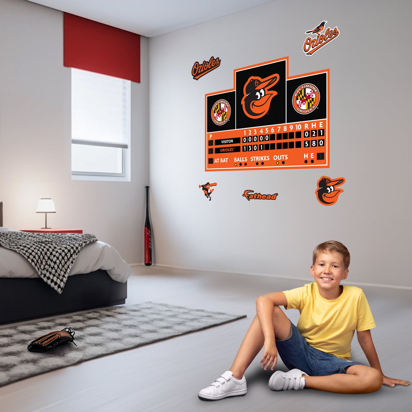 Life-Size Icon +5 Decals  (69"W x 50"H) 