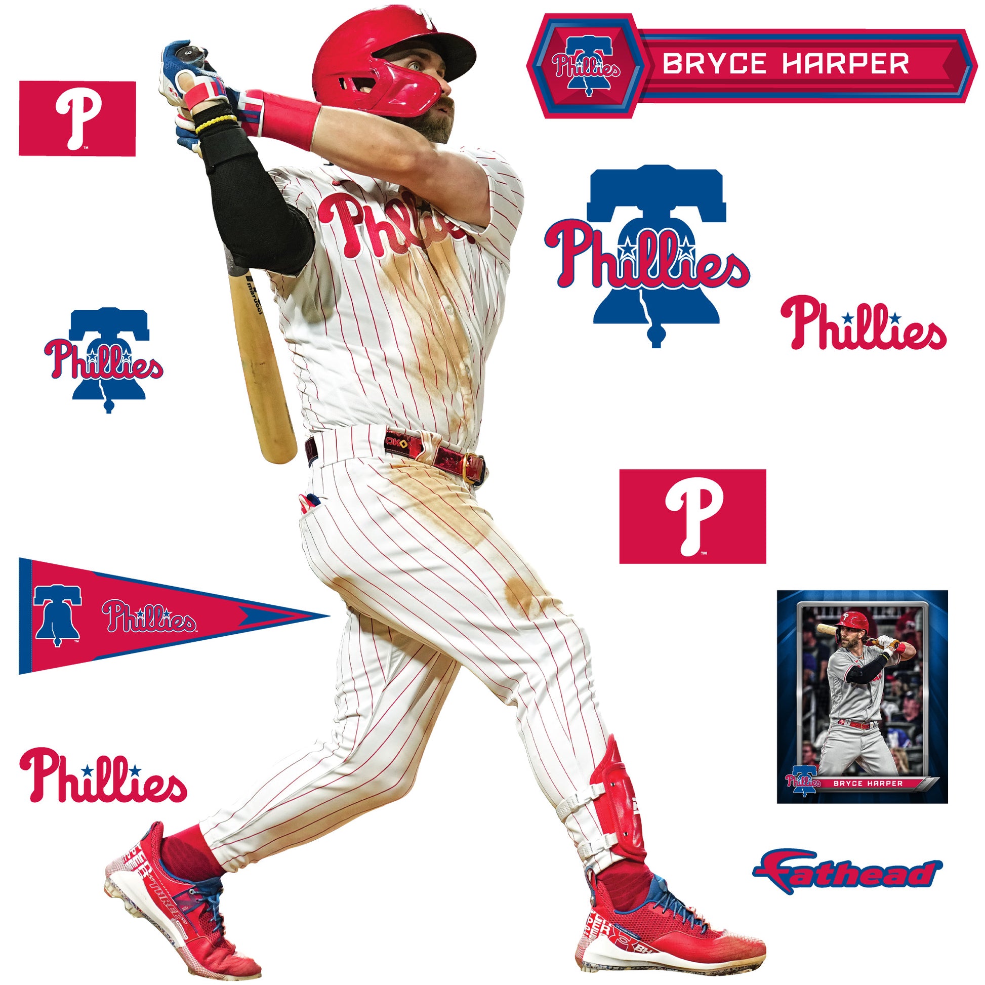 Philadelphia Phillies: Bryce Harper 2022 Inspirational Poster - Offici –  Fathead