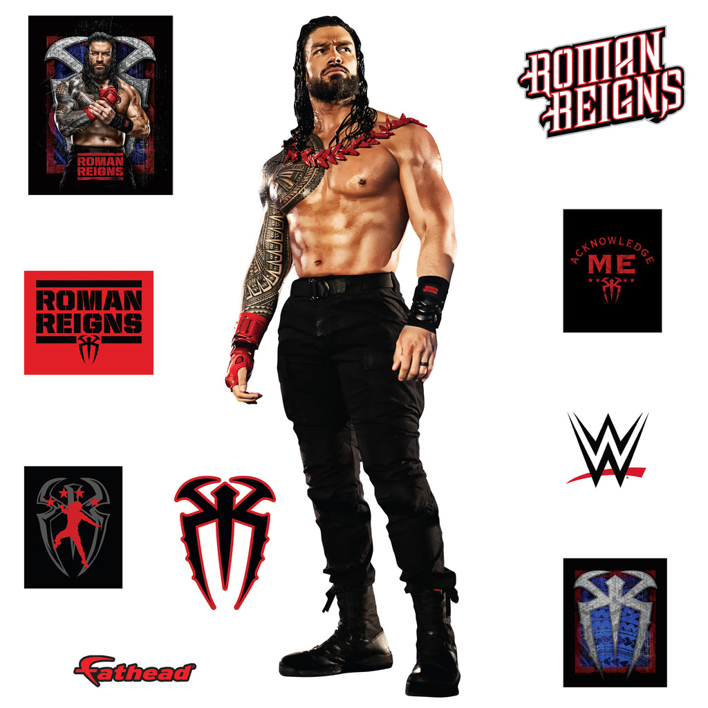 Life-Size Athlete +9 Decals  (27"W x 78"H) 