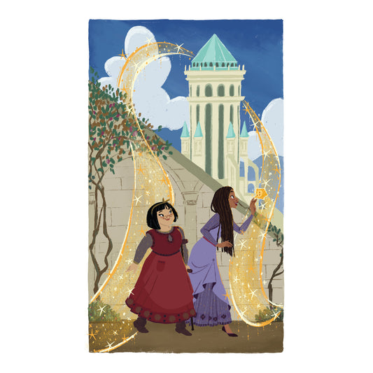Wish: Asha City of Light Poster - Officially Licensed Disney Removable  Adhesive Decal