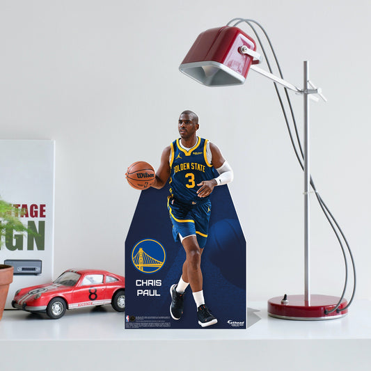 Golden State Warriors: Chris Paul Mini   Cardstock Cutout  - Officially Licensed NBA    Stand Out