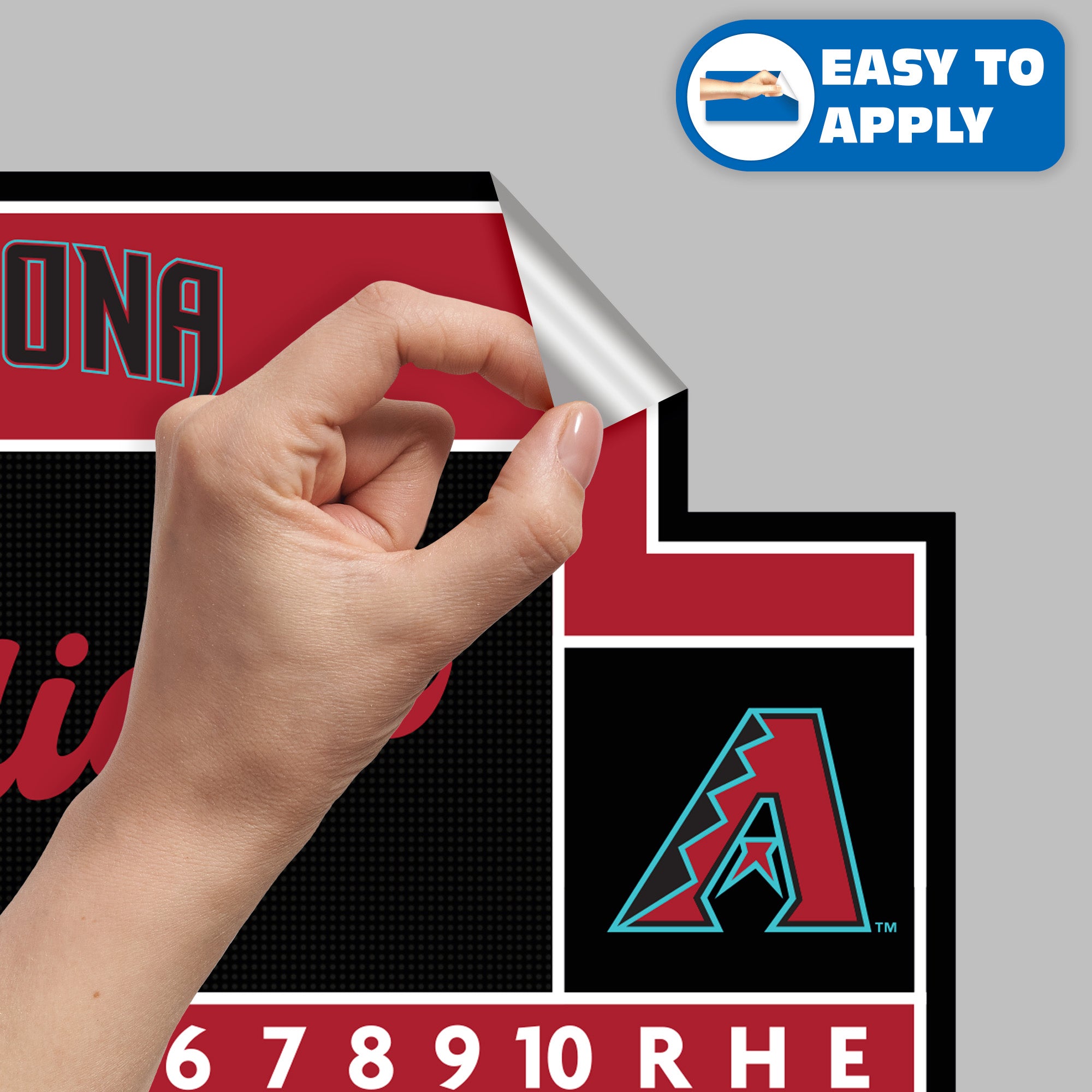 Arizona Diamondbacks Scoreboard Graphic With Personalized Name O Arizona Diamondbacks Scoreboard Graphic With Personalized Name O