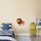 Jungle:  Lion Icon        -   Removable     Adhesive Decal