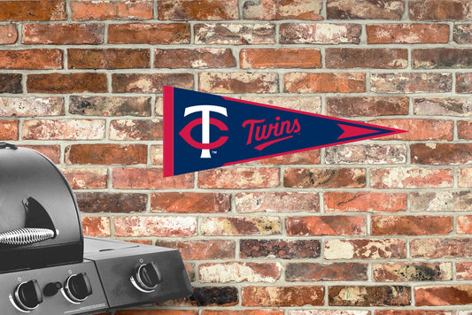 Minnesota Twins:   Outdoor Pennant        - Officially Licensed MLB    Outdoor Graphic