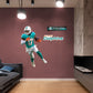 Miami Dolphins: Jaylen Waddle         - Officially Licensed NFL Removable     Adhesive Decal