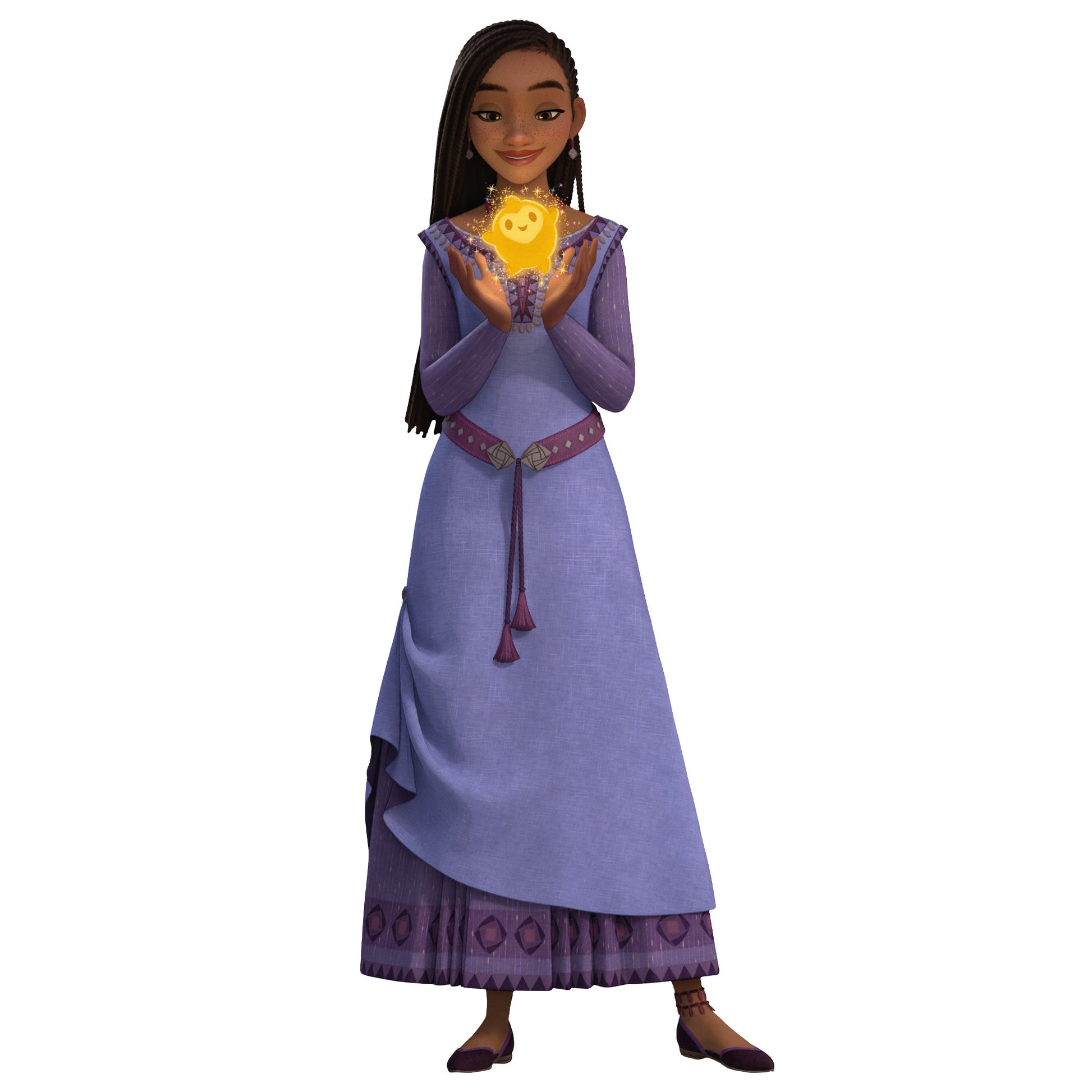 Disney's Wish Asha Dress Authentic Movie Licensed Fashion