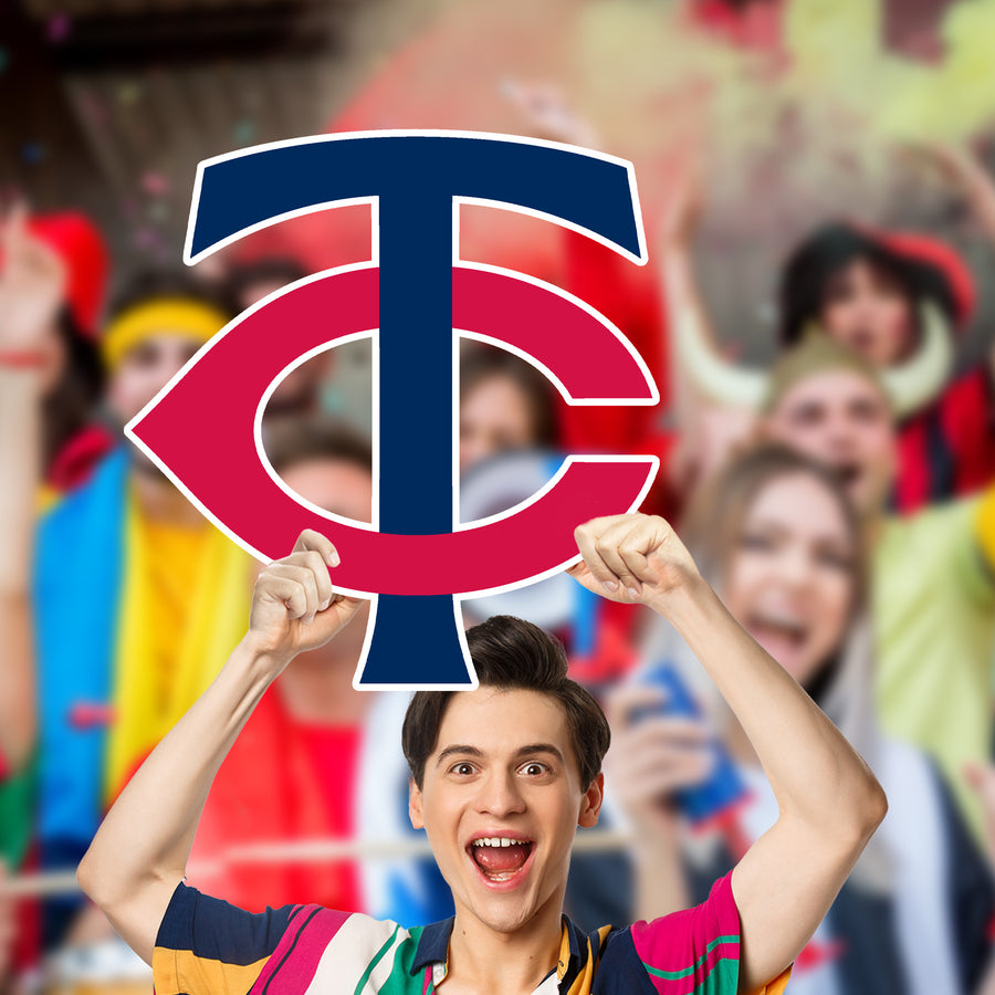 BigHead Logo - Big Head - Official MLB - Minnesota Twins - Foam Core Cutout