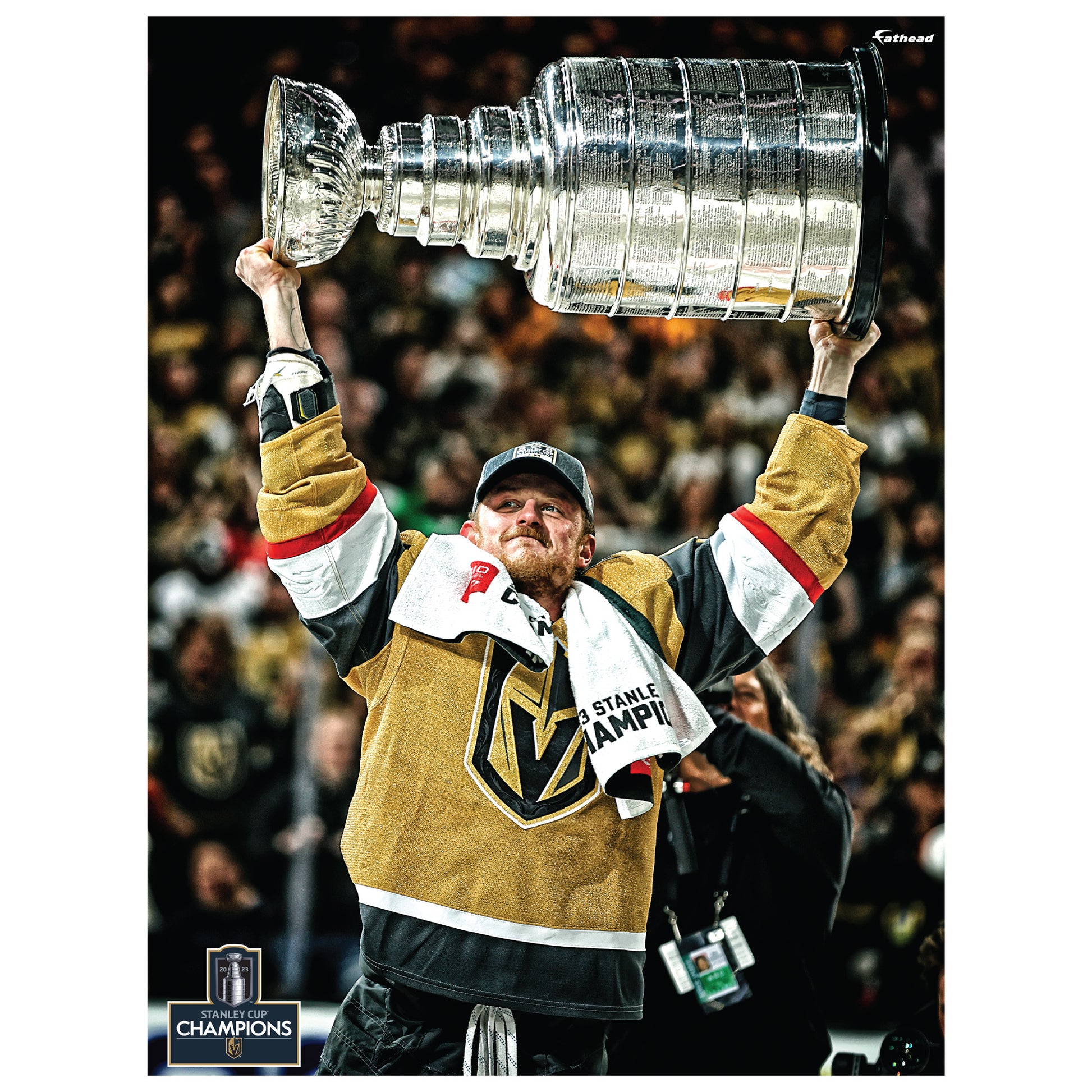 Vegas Golden Knights: Jack Eichel 2023 Stanley Cup Hoist Poster -  Officially Licensed NHL Removable Adhesive Decal