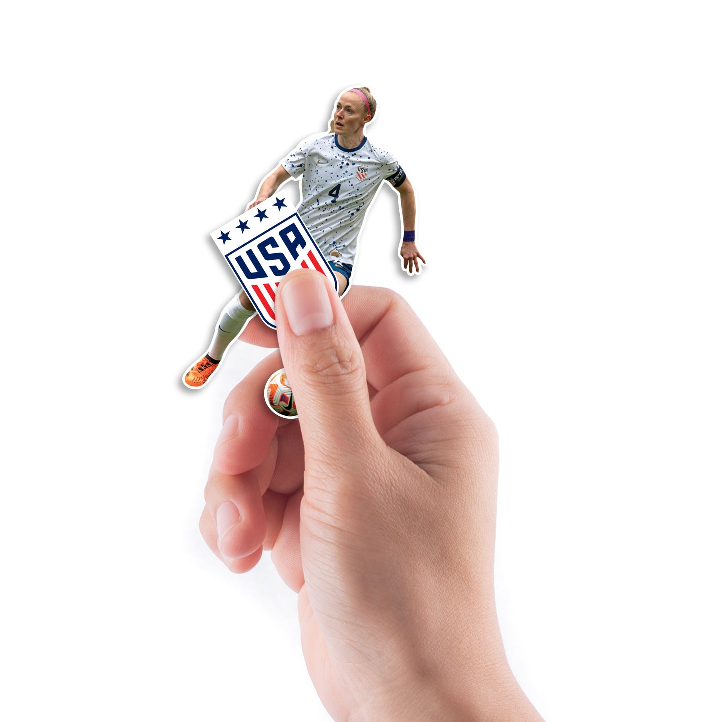 Becky Sauerbrunn 2023 Player Minis        - Officially Licensed USWNT Removable     Adhesive Decal