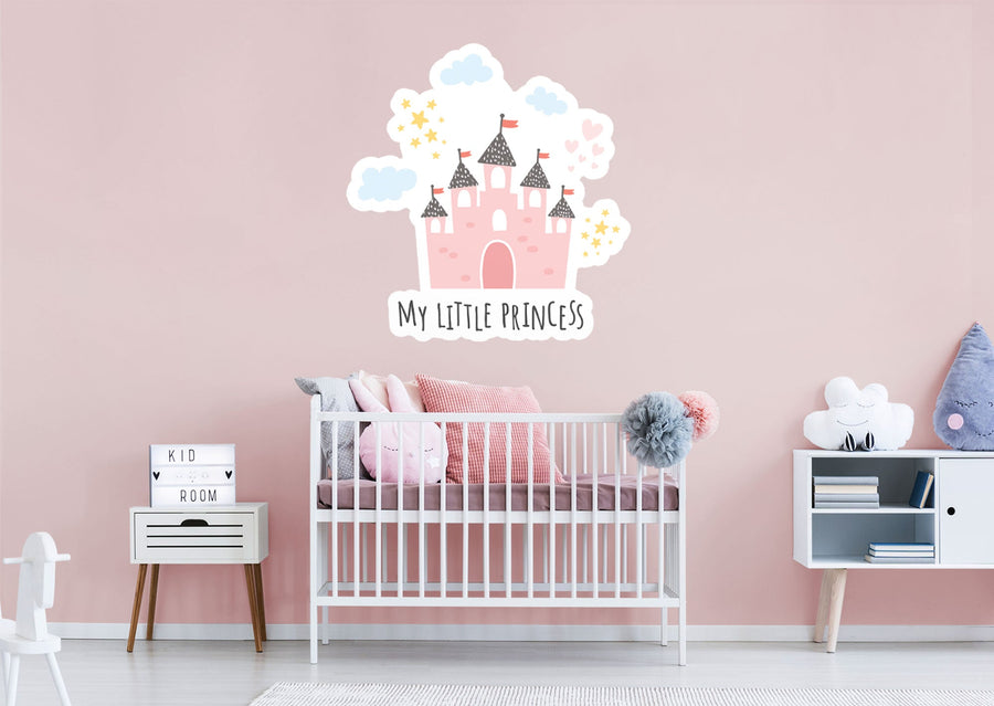 Nursery:  My Little Princess Icon        -   Removable     Adhesive Decal
