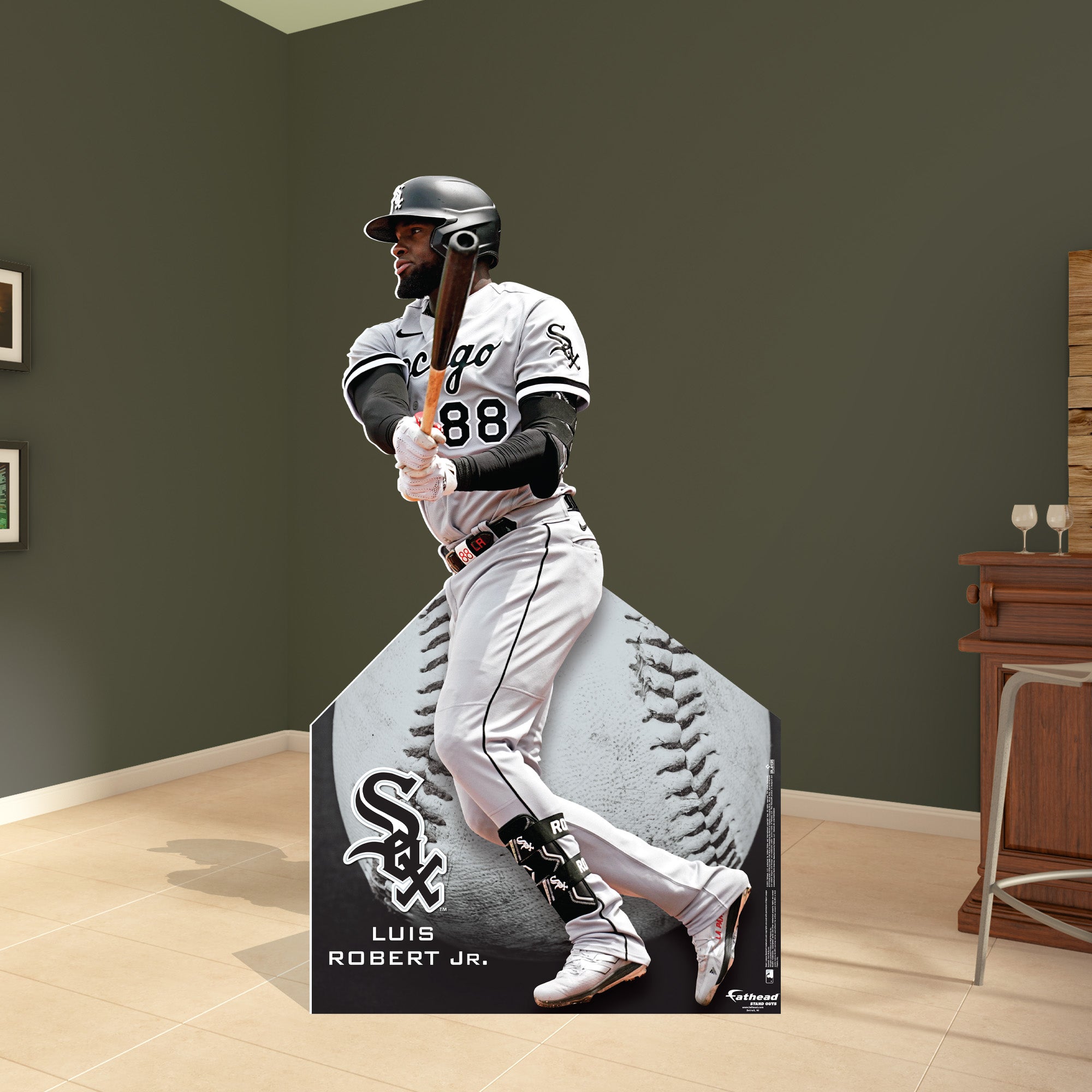 Chicago White Sox: Luis Robert Jr. 2023 Life-Size Foam Core Cutout - O ...