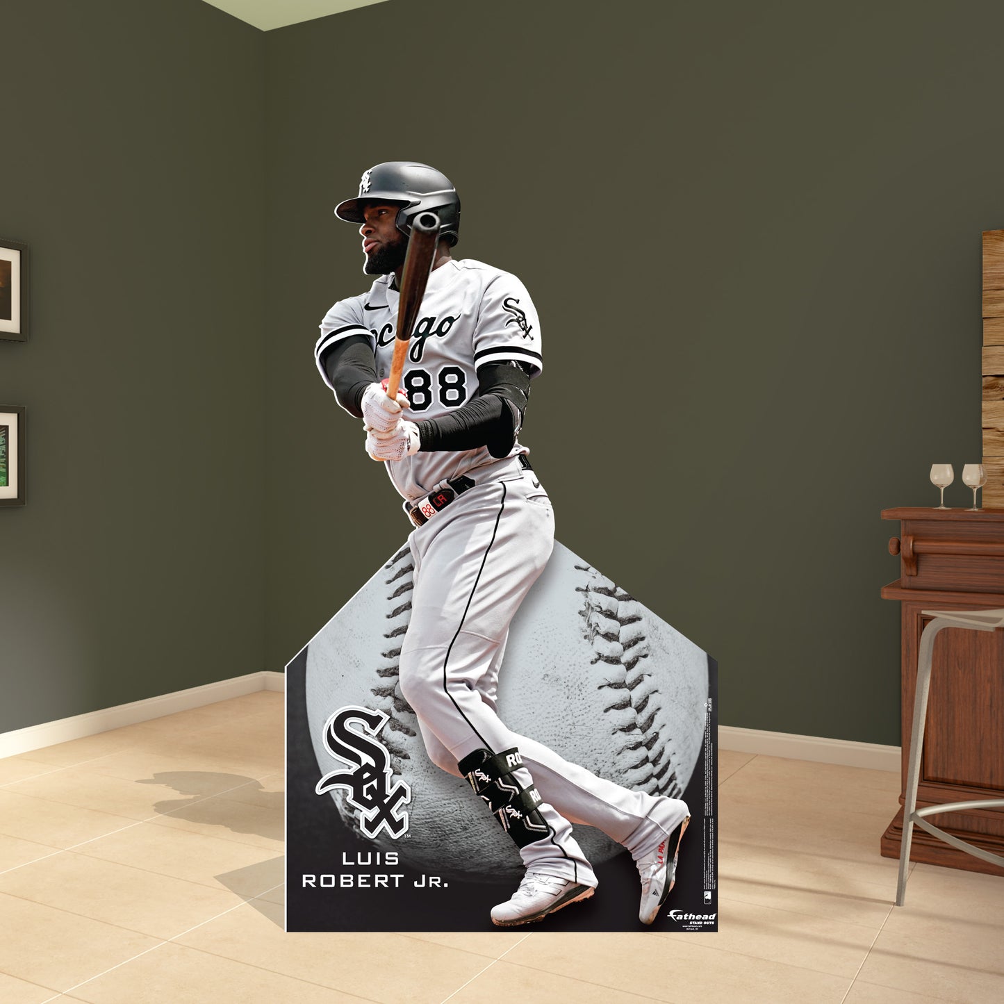 Chicago White Sox: Luis Robert Jr. 2023  Life-Size   Foam Core Cutout  - Officially Licensed MLB    Stand Out