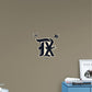 Texas Rangers:  City Connect Logo        - Officially Licensed MLB Removable     Adhesive Decal