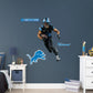 Amon-Ra St. Brown - RealBig Black Jersey Collection - Official NFL - Detroit Lions - Reusable Vinyl Wall Decals