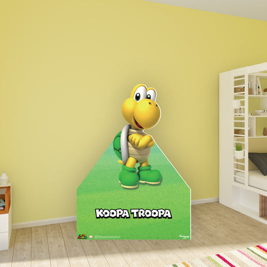 Super Mario: Koopa Troopa Life-Size   Foam Core Cutout  - Officially Licensed Nintendo    Stand Out