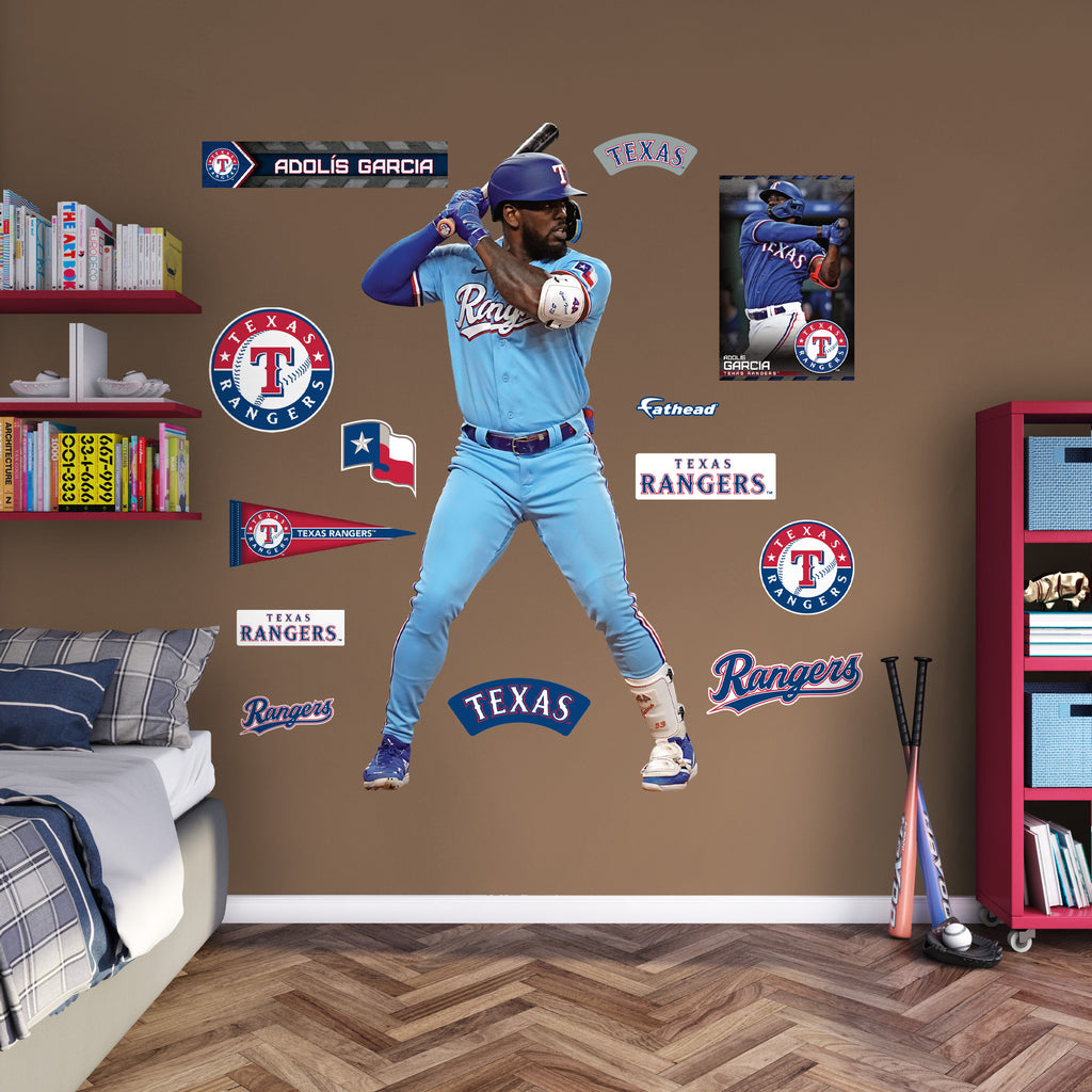 Life-Size Athlete +13 Decals  (39"W x 78"H)