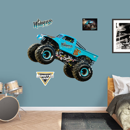 Whiplash         - Officially Licensed Monster Jam Removable     Adhesive Decal