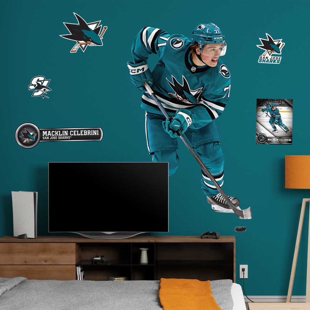 Life-Size Athlete +10 Decals  (47"W x 76"H) 