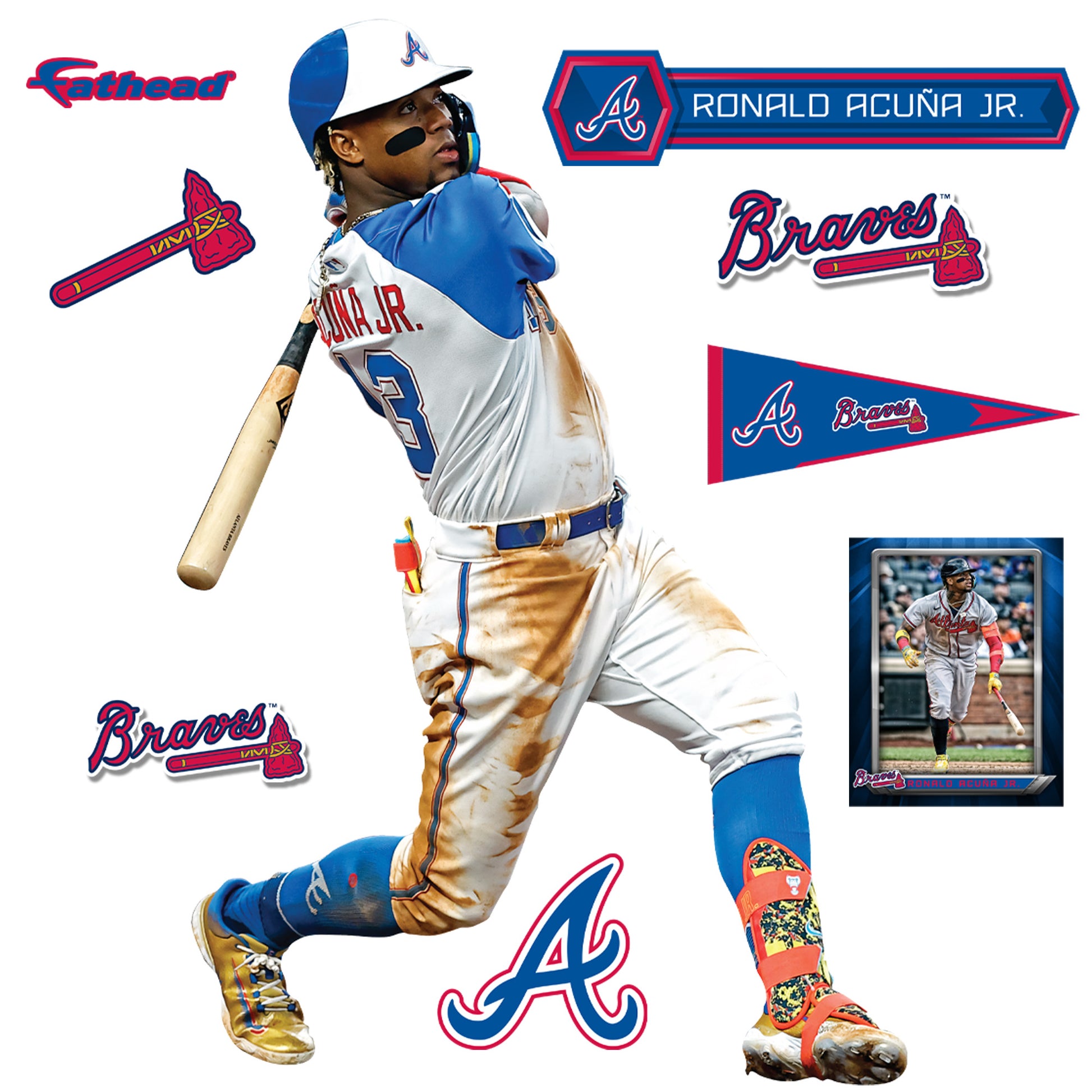 Ronald Acuna Jr. Atlanta Braves Signed Official 2023 All-Star Game Baseball  BAS