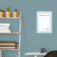 Christmas:  Love Dry Erase        -   Removable     Adhesive Decal